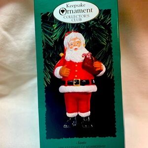 Santa Claus Hallmark Ornament